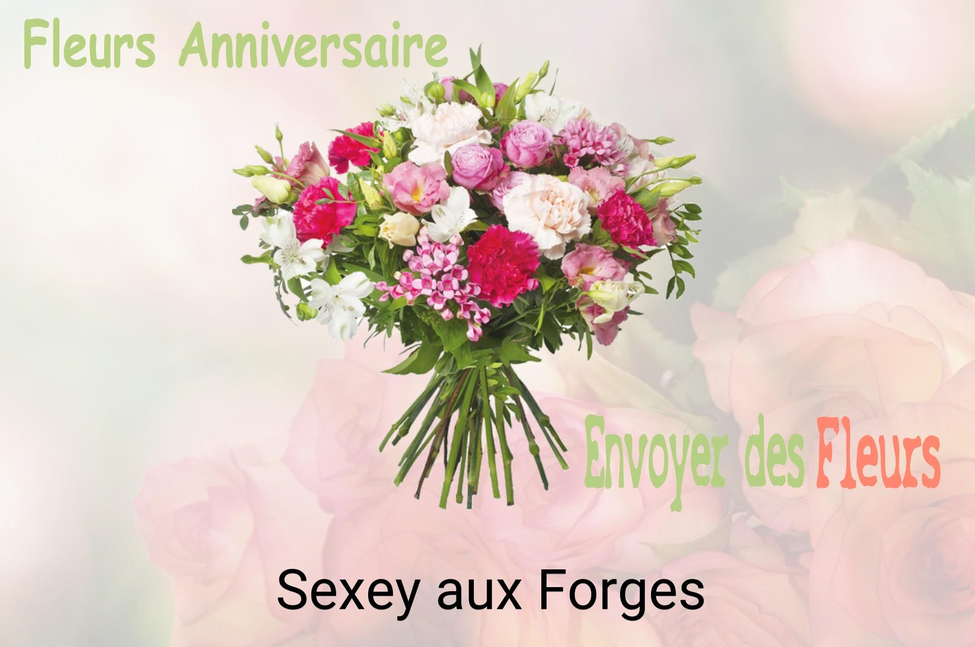 Bouquet de fleurs d’anniversaire livré à Sexey-aux-Forges